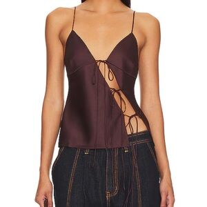 LIONESS Satin Cami Top